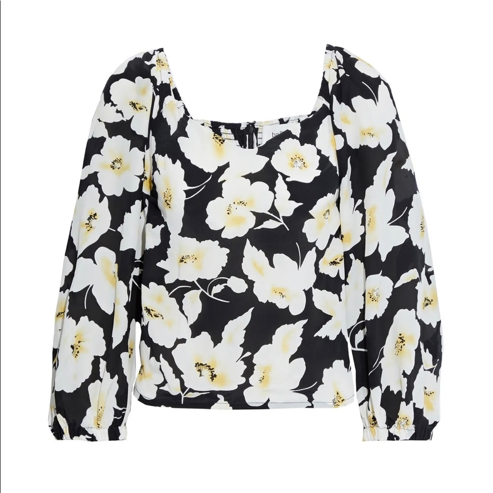 Ba&sh Fancy back and white top Size 1 New with tags